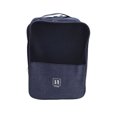 thumbnail image 1 of Sac de Rangement pour Chaussures, Sac de Voyage Portable Résistant à l'Usure Grande Capacité Imperméable pour le Camping pour les Chaussures de Sport pour les Chaussures de Danse à Usage Quotidien Bleu Marine, Noir, 1 of 8