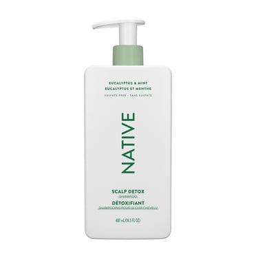 Native Hair Eucalyptus & Mint Scalp Detox Shampoo, 487 mL