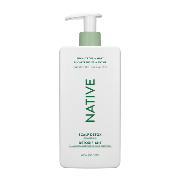 Native Eucalyptus & Mint Scalp Detox Shampoo, 487mL