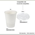 thumbnail image 2 of Café Express (500 Count) 9oz - 266 ml Drinking Paper Cups, Disposable Beverage Drinking Cold Cups for Parties, Picnics, Events, Take-Out, 2 of 4