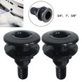 thumbnail image 5 of BTOER 2Pcs Thru Hull Fitting Marine Through Hull Connector Fitting for Boats Black, 5 of 5