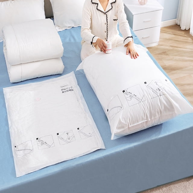 TopLLC Vacuum Compression Bags For Quilts Storage Bags For Thicker Clothing Organizers And Protective Storage Bags vacuum compression pouch