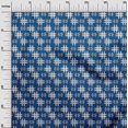 thumbnail image 2 of oneOone Polyester Lycra Fabric Check Kasuri Print Fabric BTY 56 Inch Wide, 2 of 4