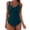 Green, variant on Gubotare Womens One Piece Bikinis Swimsuit Cross Back Cute Ruffle Bownot Swimsuit Bathing Suit Swimwear,Wine M