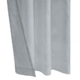 thumbnail image 3 of Loft Living Banan Sheer Grommet Single Curtain Panel 52 x 108 in Light Grey, 3 of 6