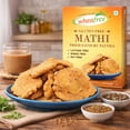 thumbnail image 2 of Wheafree Gluten Free Mathi (400g) | Delicious, Ready to Eat Indian Snacks | Tasty Crispy and Crunchy Savoury | Lactose Free | Best Tea Time Savoury Snacks, 2 of 6