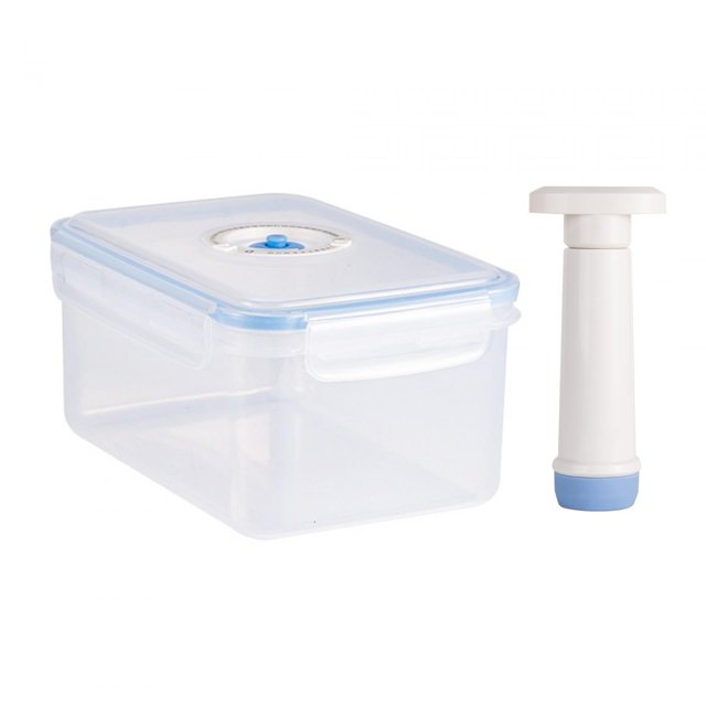 Récipient sous Vide Four Boîte de Conservation Polyvalente pour Fruits Salades Repas 2,2 L