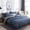 Blue#70373, variant on Duvet Cover Set with Buttons Closure Soft Washed Microfiber Bedding Comforter Cover with 2 Pillowcases for All Season Twin Size