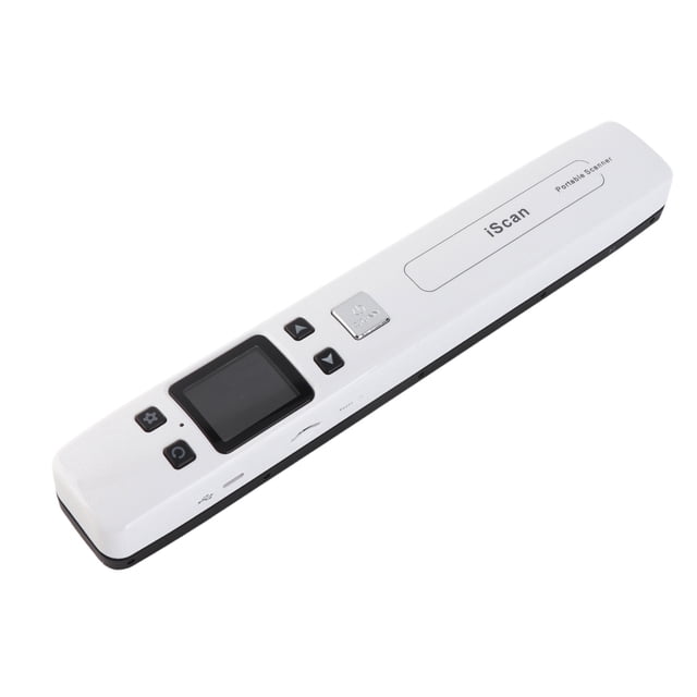 Photo Scanner, WiFi Function Wide Application Dual Mode Portable Scanner for Photo Black,White
