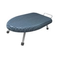 thumbnail image 1 of Luzkey Folding Ironing Board Heat Resistant Space Saving Multi Purpose Foldable Portable Iron Board Padding for Laundry Rooms Travel Upgrade Blue, 1 of 8