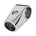 thumbnail image 1 of koolsoo Aluminum T-tube Pipe Connector Inner Diameter 25mm 1pcs for Cabinets Clothes Bar, 1 of 7