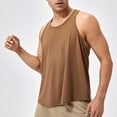 thumbnail image 4 of Styesk Tank Tops Men Men's Solid Color Fashionable Leisure Fitness Sports Tank, 4 of 5