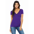 thumbnail image 1 of Bella + Canvas Ladies' Jersey Short-Sleeve Deep V-Neck T-Shirt -, 1 of 2