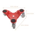thumbnail image 4 of USHOBE 3Pack Furniture Transport Dolly Metal Red for Lifting Boxes, 4 of 7