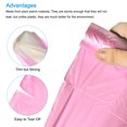 thumbnail image 4 of Uxcell 4-6 Gallon Small Trash Bags Waste Basket Liners Red, 60 Counts / 3 Rolls, 4 of 5