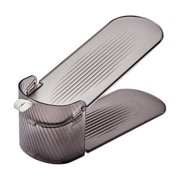 EGNMCR Household Plastic Shoe Rack Three Gear Adjustable Shoe Bracket Dormitory Shoe Storage And Organization Frame Shoe Rack