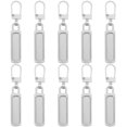 thumbnail image 1 of 10pcs Replacement Zipper Pulls Detachable Zipper Slider Metal Zipper Repair Kit, 1 of 8
