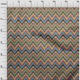 thumbnail image 3 of oneOone Cotton Poplin Twill Orange Fabric Ikat Craft Projects Decor Fabric Printed By The Yard 56 Inch Wide, 3 of 5
