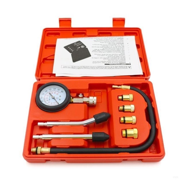 Petrol Engine Cylinder Compression Tester Automobile Tool 0-300PSI Tester