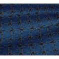 thumbnail image 5 of oneOone Viscose Jersey Fabric Check Ikat Decor Fabric Printed BTY 60 Inch Wide, 5 of 5