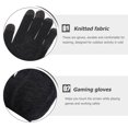 thumbnail image 2 of 2 Pairs Elastic Touch Screen Gloves Anti-sweat Mobile Game Controller Gloves, 2 of 8