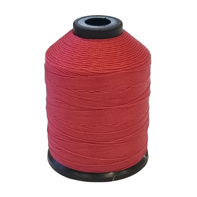 Tex 70 Premium Bonded Nylon Sewing Thread #69 - Red