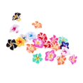 thumbnail image 3 of destyer 20 Pieces Mixed Color Flower Polymer Clay Beads Findings Jewelry Making 15mm, 3 of 7