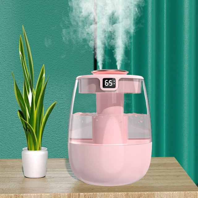 Estbridg Air Purifier and Humidifier Combo USB Humidifier with Humidity Display Quiet Cool Mist Humidifier for Bedroom and office Plants Easy To Clean