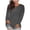 Dark Gray, variant on lcziwo Womens T Shirts Long Sleeve Crew Neck Shirts Solid Color Basic Tee Casual Loose Fit Tops 2024 Lightweight Comfy Blouse Womens Tops Blue,M