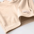 thumbnail image 5 of MKOSPLRT Ribbit Knit Shorts for Toddler Girl High Waist Stretch Shorts Basic Solid Color Summer Shorts Cute Lettuce Leggings for 2-10Y, 5 of 5