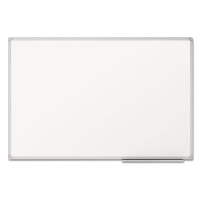 Dry Erase Board, Melamine Surface, 36 x 24, Aluminum Frame