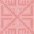 thumbnail image 1 of Ahgly Tapis d'Intérieur Lavable en Machine Carré Transitionnel Rose Flamant, 4 Pieds Carré, 1 of 7