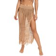thumbnail image 2 of Skirts for Women Trendy Ruched Asymmetrical Drawstring Slim Fit Midi Skirt Stretchy Split Club Skirts, 2 of 4