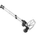 thumbnail image 1 of HOMCOM Folding Hand Truck Portable Luggage Handcart Silver, 1 of 10