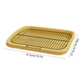 thumbnail image 3 of EGNMCR Flat Bottom Dog Toilet Detachable And Washable Pet Specific Dog Urine Potty Easy To Clean Designs Suitable For Small And Medium Sized Dogs Plastics dog toilets, 3 of 6