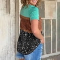 thumbnail image 4 of Pompotops Women Ethnic Style Leopard Print Shirt Short Sleeve T-Shirt Blouse Tops, 4 of 8