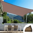 thumbnail image 1 of Sun Shade Commercial Outdoor Shade Cover Sand Rectangle Heavy Duty Permeable Backyard Shade Cloth For Patio Garden Sandbox, 1 of 8