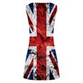 thumbnail image 5 of Dvkptbk Robes Drapeau Américain pour Femmes Été Plage Sans Manches Robe d'Été Évasée Décontractée Ample Robe T-Shirt - Soldes d'Été Liquidation, 5 of 5