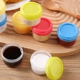 thumbnail image 3 of 2oz Small Airtight Salad Dressing Jars Set of 4 with Twist Top Lids Food Storage Jar Durable Food Storage Freezer Container Perfect for Kitchen Food Prep Outdoor Picnic Travel, 3 of 8