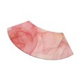 thumbnail image 2 of Abbracc Bathroom Rug Bath Mat Fan Shaped Foot Rug Soft Absorbent Shower Rug Bath Rug Pink, 2 of 9