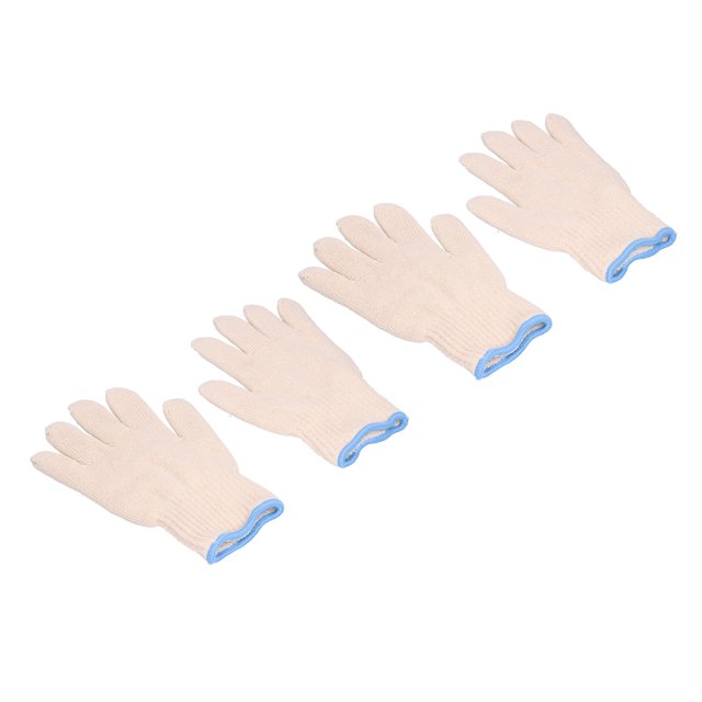 Heat Resistant Mitts, Anti Scalding Wear Resistant Safety Gloves for Kitchen for BBQ for Oven
