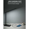 thumbnail image 4 of Brightness Levels Desk Lamp, Foldable Design Desk Light for Home Office, 5 Color Modes Touch Control Reading Lamp, USB Charging Port, Energy-Efficient Eye Caring Lighting Black, 4 of 5