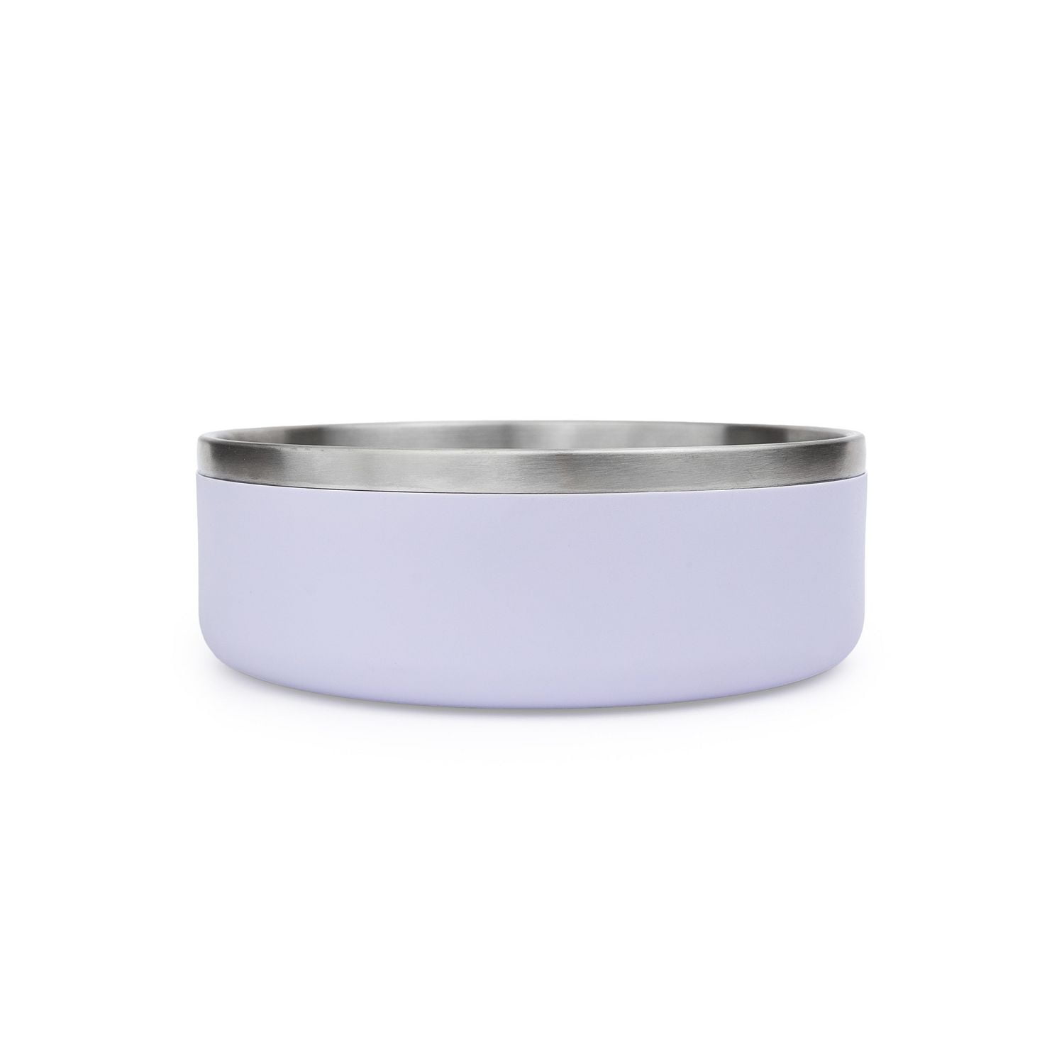 One Paw , Petit Bol Double pour Chien en Acier Inoxydable, 1.3L (44 oz), pour Chiens et Chats