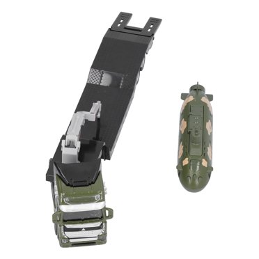 Military Truck Vehicle Toy,Submarine Military Trucks Model Simulation Military Truck Trucks Submarine Model High Capacity