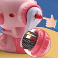 thumbnail image 4 of PEONAVET Plastic Pencil Sharpener Student Pencil Roller Pencil Sharpener Hand Crank Pencil Sharpener Kids Pencil Sharpener Learning Stationery Supplies, 4 of 6