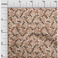 thumbnail image 1 of oneOone Polyester Lycra Mandys Rose Tissu Texture & Triangle Géométrique Matière de Robe Tissu Imprimé Tissu au Yard 56 Pouces de Large, 1 of 4