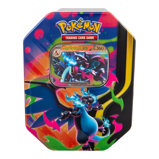 Pokémon TCG: Mega Charizard Tin - Receive 1 at Random! - Walmart.ca