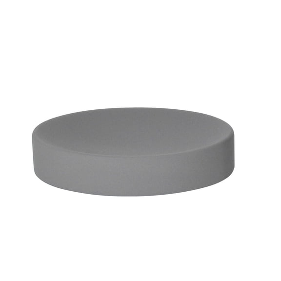 Mainstays Soft Touch Soap Dish: 1 rubber coated ceramic Soap Dish for Storing Soap in Bathroom or Kitchen