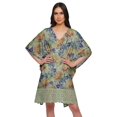 thumbnail image 1 of Moomaya Robe Courte de Caftan de Plage, Robe de Couverture Imprimée, Kaftan pour Femmes, Tenue de Plage, Couverture, 1 of 4