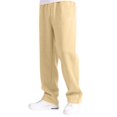 thumbnail image 3 of Men‘S Casual Solid Jogging Elastic Mid Waisted Sports Pants With Pockets Streetwear, 3 of 9